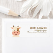 Niedliche Kuh Bauernhof TierBaby-Dusche (Insitu)