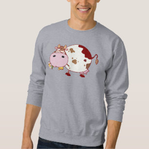 Niedliche Kuh Design Farm Leben Rinder Lover Gesch Sweatshirt