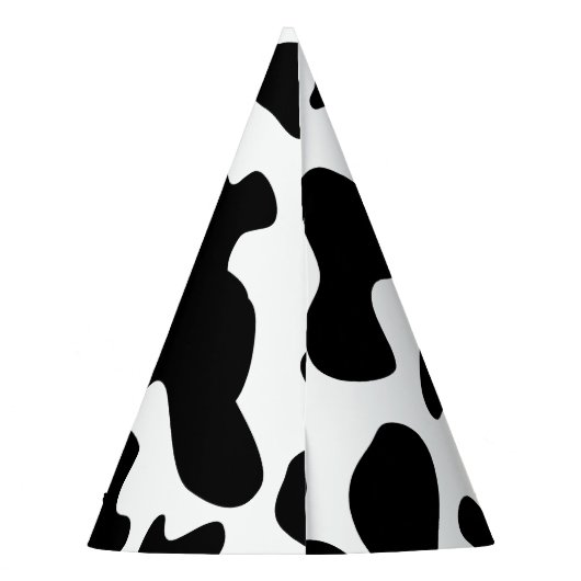 niedliche Kuh ein erster Geburtstag Partyhütchen (Rückseite)