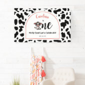 niedliche Kuh feiern wir Banner (Insitu)