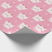 Niedliche Kuh Geschenkpapier (Ecke)