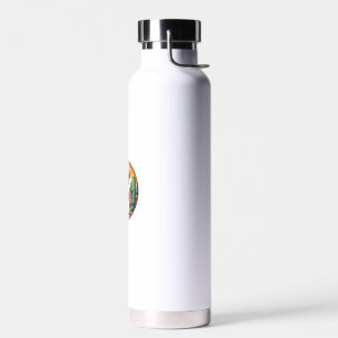 Niedliche Kuh Girl Reiten Cowgirl Sunset Rider _5 Trinkflasche