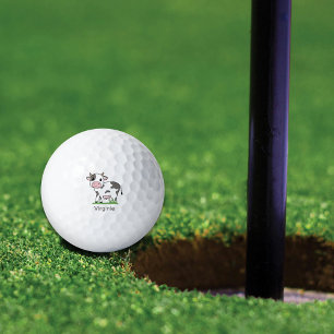 Niedliche Kuh Golfball