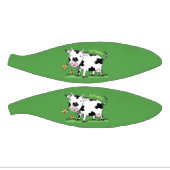 Niedliche Kuh in Cartoon-Abbildung Mini Basketball (Panele)