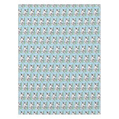 Niedliche Kuh in Cartoon-Abbildung Tischdecke (Vorderseite)