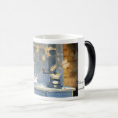 Niedliche Kuh-Kaffee-Tasse Verwandlungstasse (VorderseiteRechts)