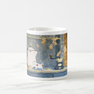 Niedliche Kuh-Kaffee-Tasse Verwandlungstasse