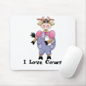 Niedliche Kuh Mousepad (Mit Mouse)