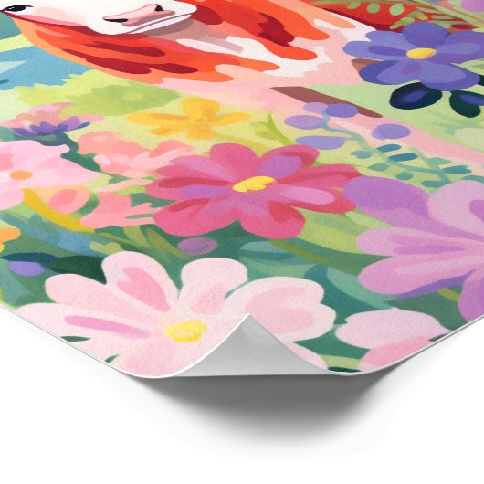 Niedliche Kuh Poster (Ecke)