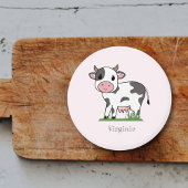 Niedliche Kuh Rosa Untersetzer