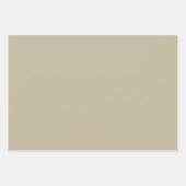 Niedliche Kuh Weihnachtslicht Heifers Holiday Farm Geschenkpapier Set (Vorderseite 3)