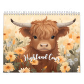 Niedliche Kühe und Kälber Kalender (Titelbild)