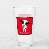 niedliche Kuhliebhaber geben Namen Glas (Vorderseite)