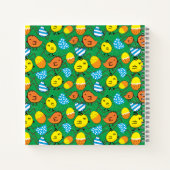 niedliche Küken-Socken Notizblock (Rückseite)