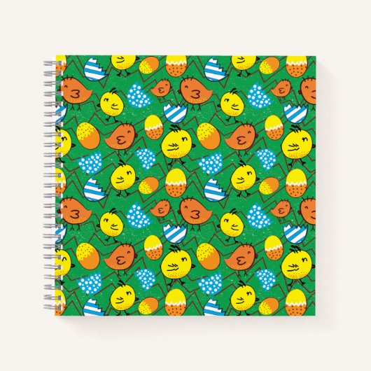 niedliche Küken-Socken Notizblock (Vorderseite)