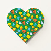 niedliche Küken-Socken Notizblock (Rückseite)