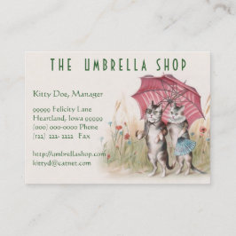 Niedliche kundengerechte Vintage Kunst-Karte - Visitenkarte