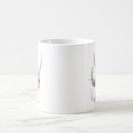 Niedliche Kunst Axolotl Kaffeetasse (Mittel)
