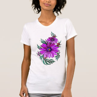 Niedliche Kunst-Deko-Blumen 10a T-Shirt