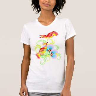 Niedliche Kunst-Deko-Blumen T-Shirt