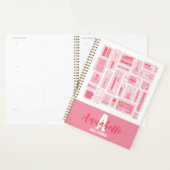 Niedliche Kunst liefert Illustriertes Muster in Ro Planer (Anzeige)