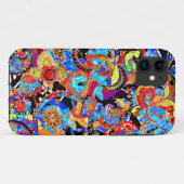 Niedliche künstlerische Blume Case-Mate iPhone Hülle (Rückseite (Horizontal))