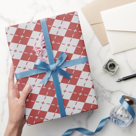 Niedliche künstlerische Romantik fröhlich jeden Ge Geschenkpapier (Schenken)