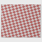 Niedliche künstlerische Romantik fröhlich jeden Ge Geschenkpapier (Flach)