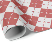 Niedliche künstlerische Romantik fröhlich jeden Ge Geschenkpapier (Rolleneckpunkt)