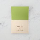 Niedliche Kürbis Kinderdusche Danke, Karten (Innenseite)