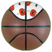 Niedliche Kürbis, Spinne und Fledermausmuster Basketball (Rechts)