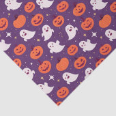 Niedliche Kürbis und Geister Seidenpapier (Detail)