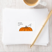 Niedliche Kürbisetiketten für Ihren Text oder Ihre Adressaufkleber (Insitu)