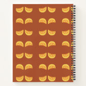 niedliche Kürbisfallrezepte Notizblock (Rückseite)