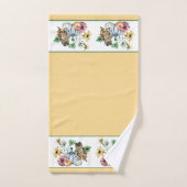 Niedliche Kürbisgewächse Badhandtuch Set (Handtuch)