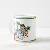 Niedliche Kürbisgewächse Kaffeetasse (Vorderseite Links)