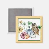 Niedliche Kürbisgewächse Magnet (Vorderseite/Rückseite)