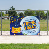Niedliche Kürbiskrösche Halloween Kandy Trunk oder Banner (Insitu)