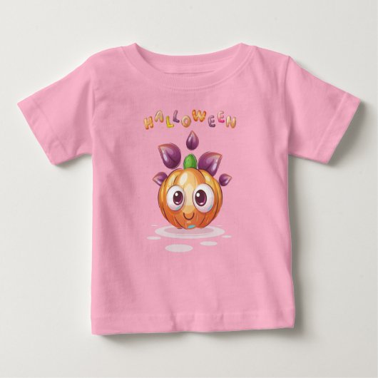 Niedliche Kürbiskröte Baby T-shirt (Vorderseite)