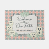 Niedliche Kürbiskröte Fußmatte (Vorderseite)