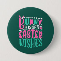 niedliche Küsse Ostern wünscht