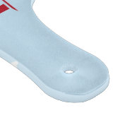 Niedliche Küstenkunst Schneidebrett (Ecke)