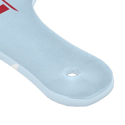 Niedliche Küstenkunst Schneidebrett (Ecke)