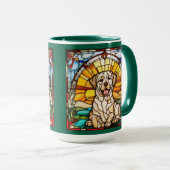 Niedliche Labrador Retriever Kaffeetasse (VorderseiteRechts)