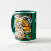 Niedliche Labrador Retriever Kaffeetasse (Vorderseite Links)