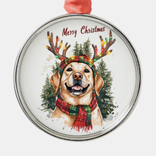 Niedliche Labrador Retriever Ornament Aus Metall