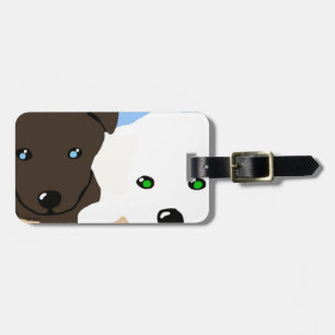 Niedliche Labrador Welpengeschenke Gepäckanhänger