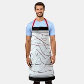 Niedliche Lächeln Schürze (Getragen)