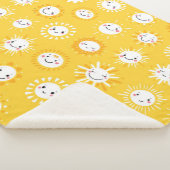 Niedliche Lächelnde Cartoon Kunst Sherpadecke (3/4)