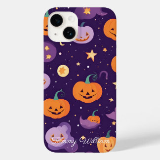 Niedliche lächelnde Kürbis zu Halloween Case-Mate iPhone 14 Hülle
